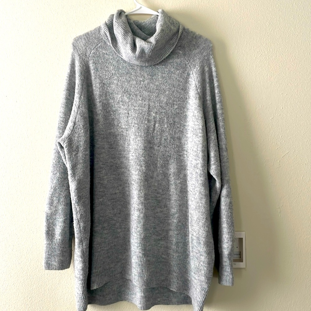 H&M Oversized Turtleneck Sweater Large